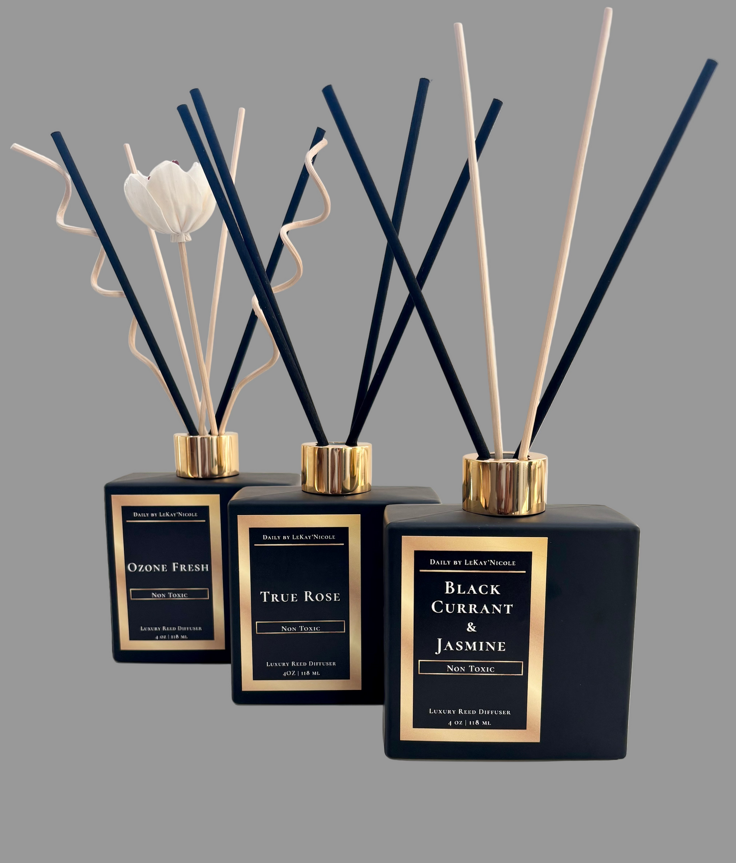 Black Currant & Jasmine Luxury Reed Diffuser